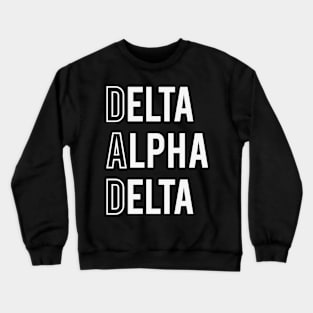 Delta Alpha Delta DAD Crewneck Sweatshirt